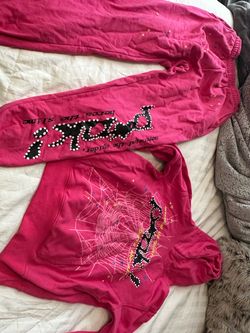 Sp5der Sweatsuit Medium Spyder Young Thug
