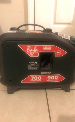 GENERATOR BAJA. 700 WHATTS RUNING. IS NO GASOLINE. IS WORKS WITH PROPANE GAS BRAND NEW