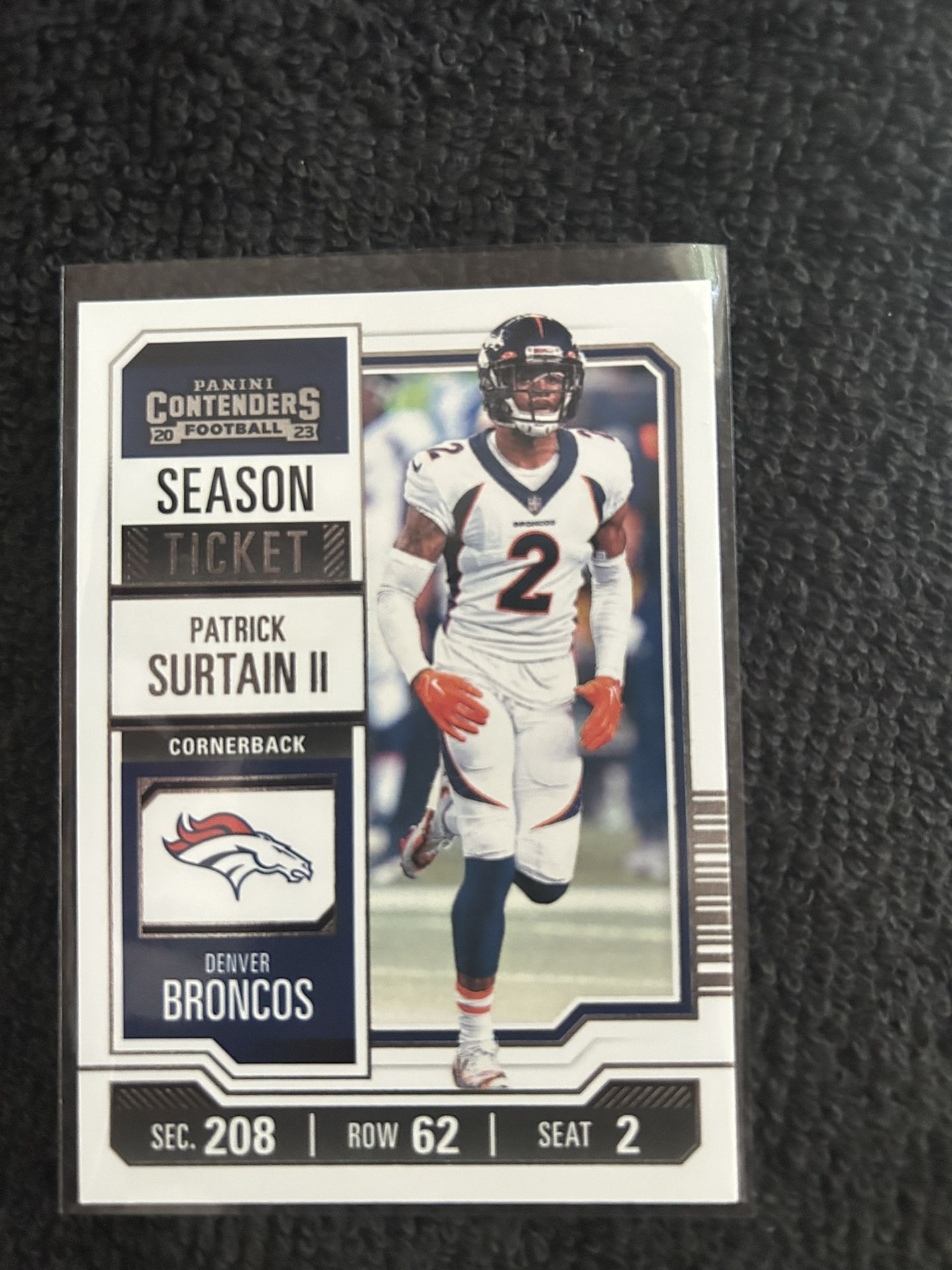 2023 Panini Contenders Patrick Surtain ll Card