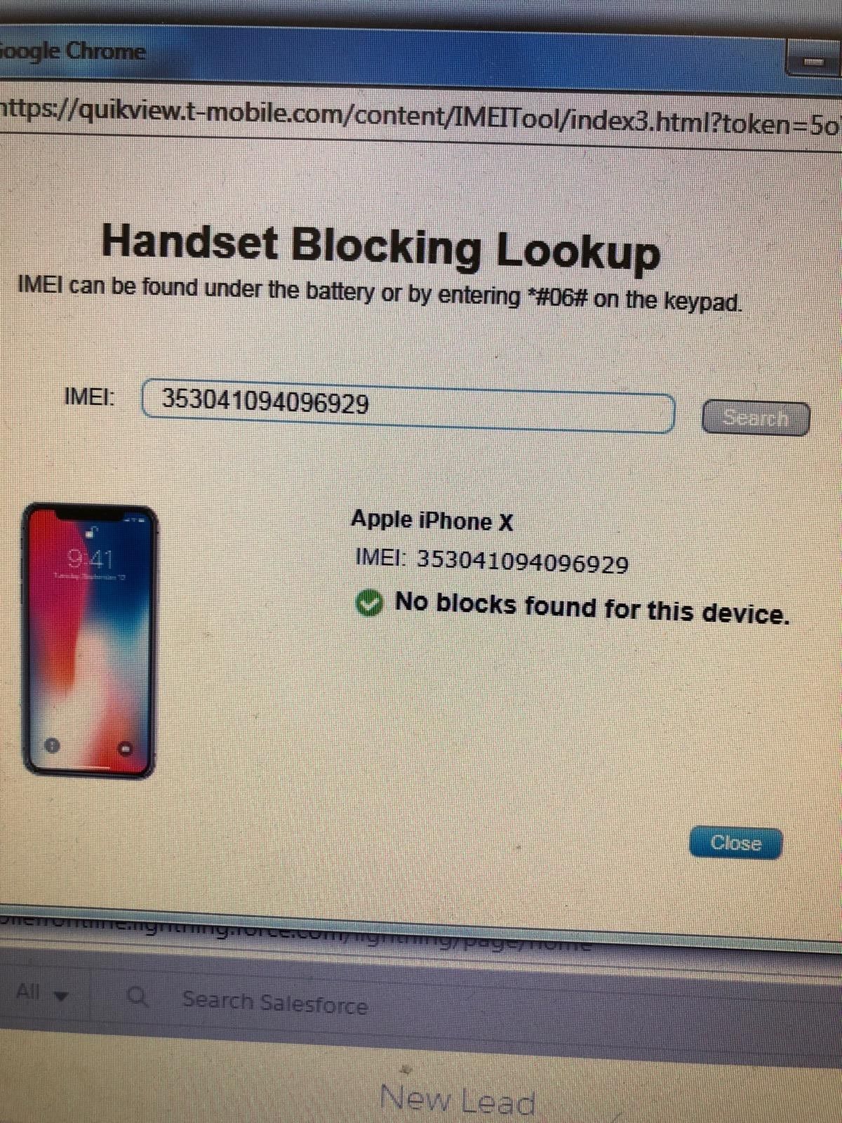 Iphone x tmobile only
