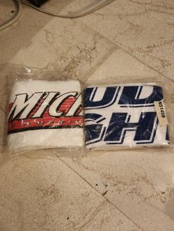 Bud Light And Michelobe Golf Towels