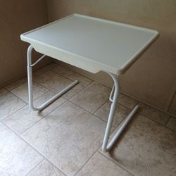 Table-Mate Adjustable Folding Portable TV Table 
