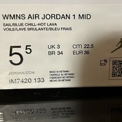 Woman Air Jordan 1 MID