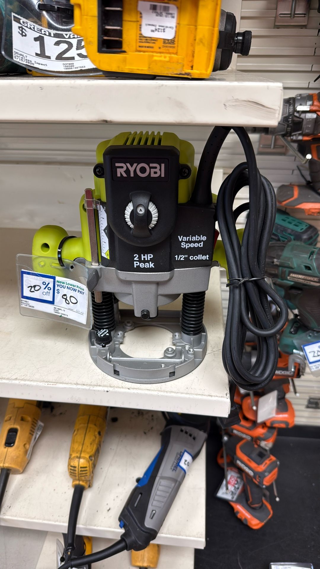 Ryobi RE180PL1G Router