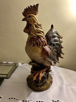 Decorative Rooster Figurine