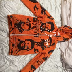 Asaali Orange Hoodie