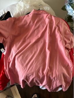 Pink button up