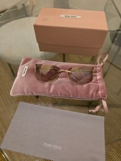 Miu Miu Sunglasses (Bought In Milan) Authentic