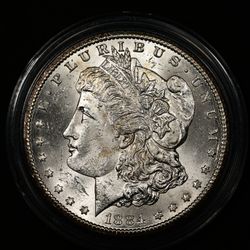 Uncirculated Carson City Morgan Silver Dollars