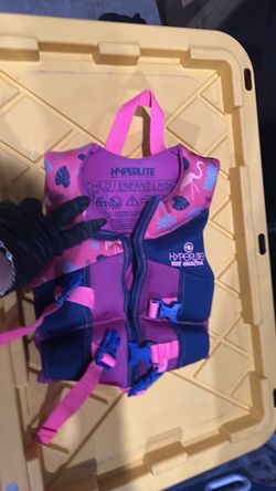 Life jacket must go hardly used
