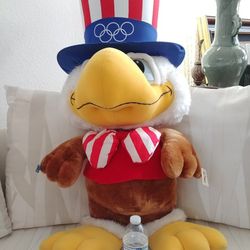 1984 Olympics Sam The Eagle Giant Store Display Plush Rare statue sculpture bronze