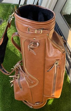 Bullet Golf Co. Exotic Vintage Gold Bag
