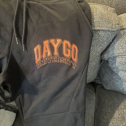 Daygo University Black Jogger Pants