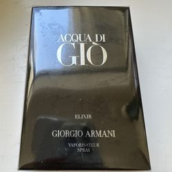 NIB Giorgio Armani Acqua di Gio Parfum Elixir 1.6oz