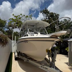 Grady white .  Seaforer 22 .