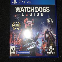 Watch Dogs Legion Ps4