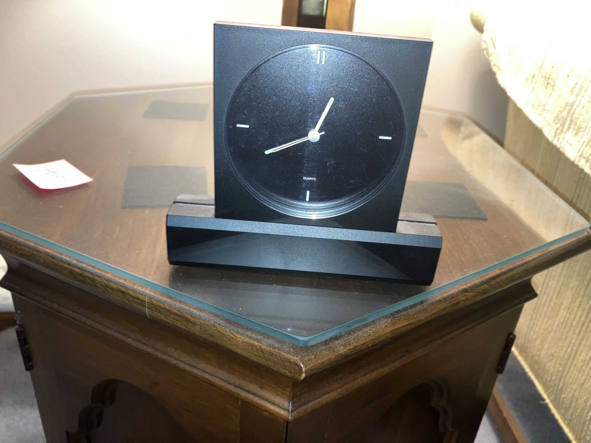 Black Decor Clock