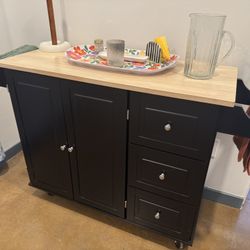 Kitchen Island/ Pantry/food Cart 