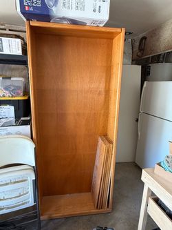 Bookshelves/ Wood cabinet Shelving
