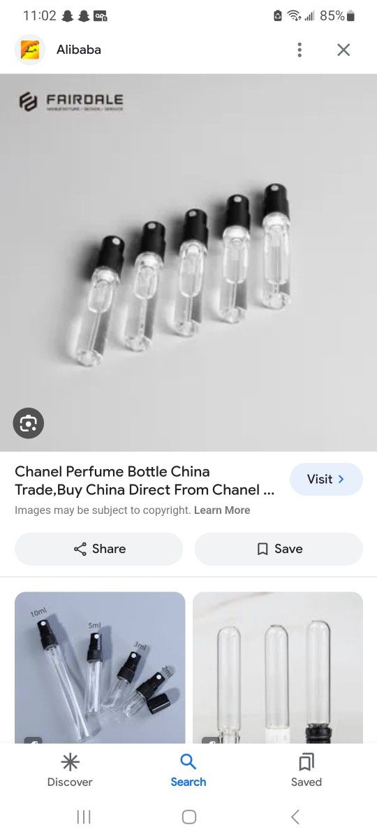 Chanel Glass Little Tubes