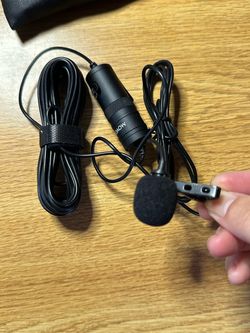 Movo Lavalier Clip-On Microphone