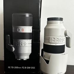Sony 70-200mm F2.8 GM