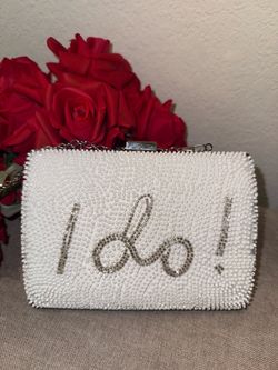 “I Do” Wedding Clutch 💍
