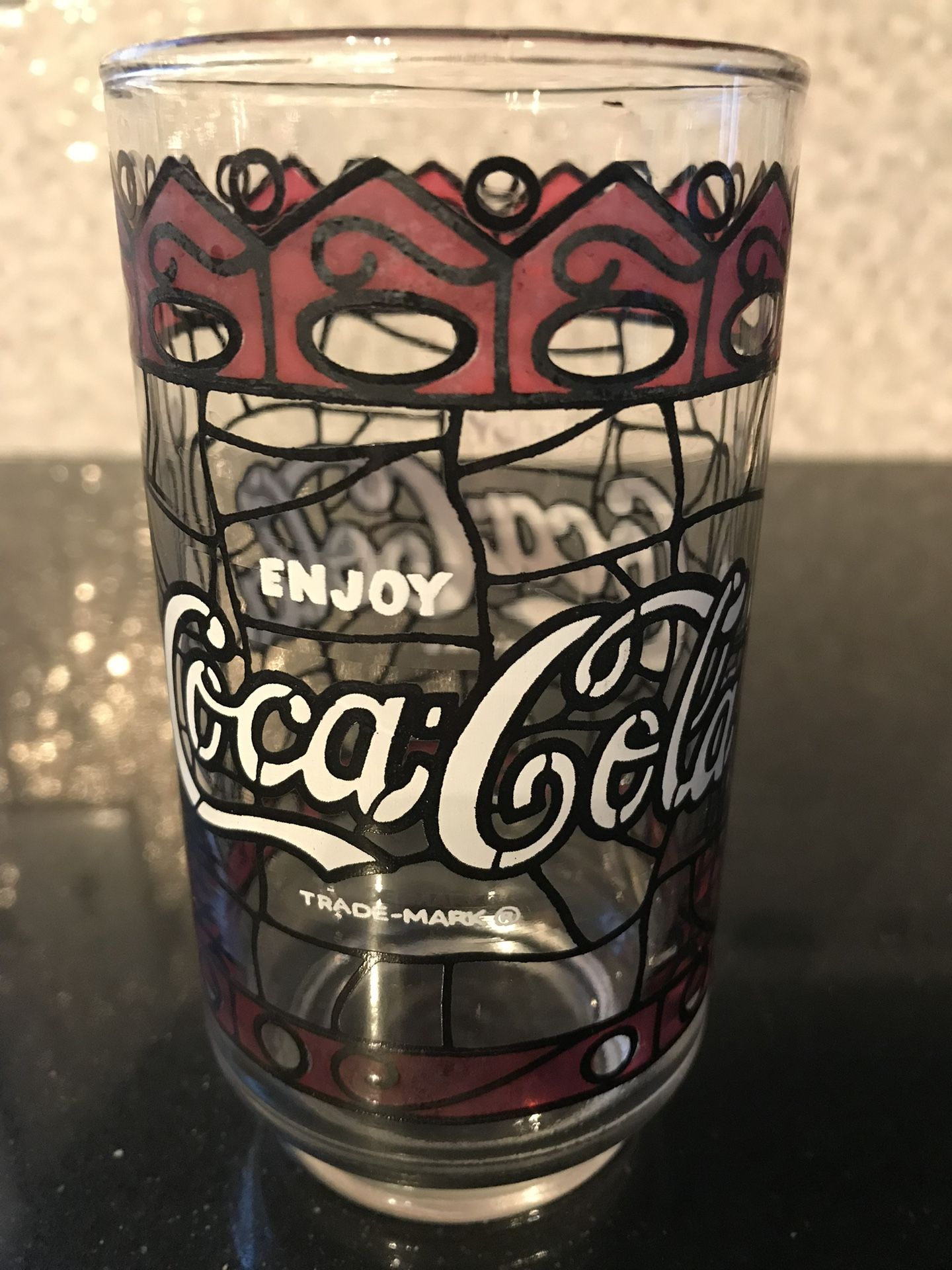 Vintage Coca Cola Glass