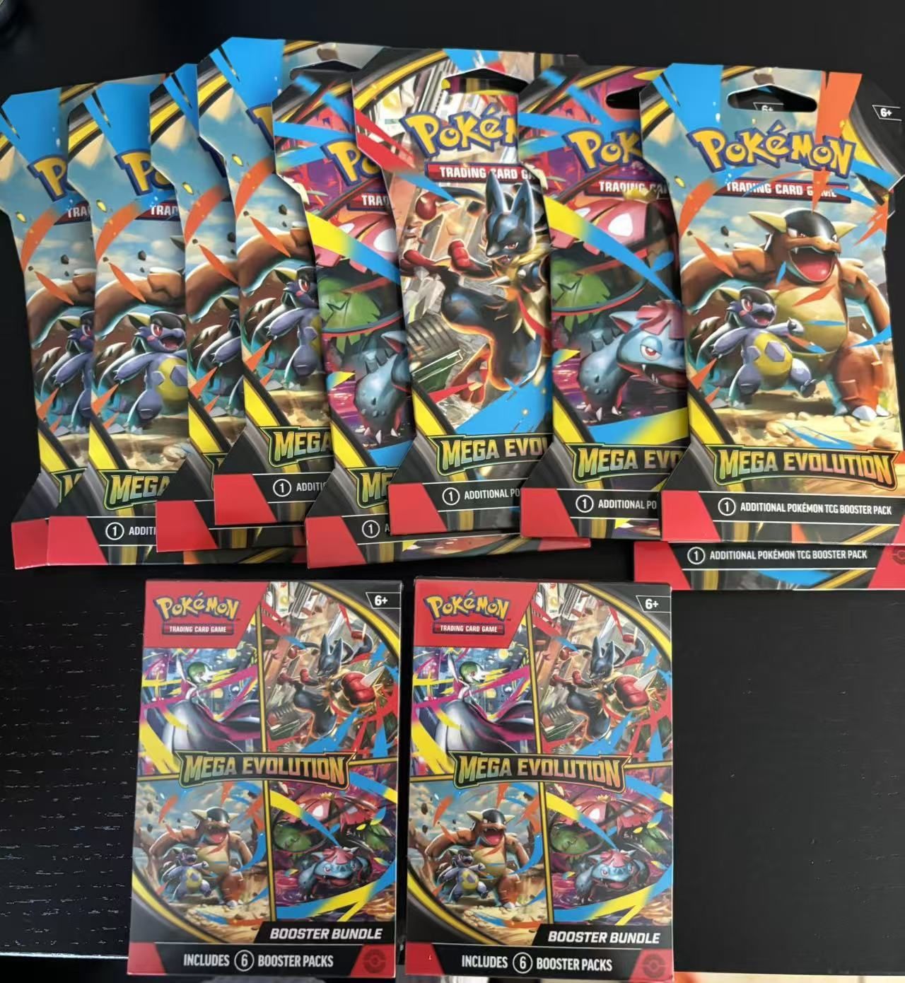 $10 Mega Booster Packs And$60 Mega Booster Bundle.