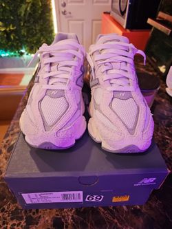 Size 10.5 New Balance 9060 "Suede Pack - Sea Salt" Used