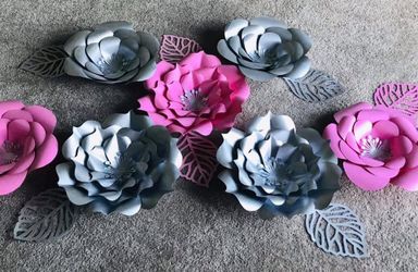 Paper flowers