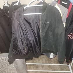 Lacoste Reversible Bomber Jacket 
