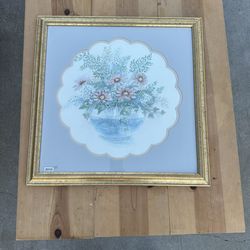 Floral Print Artwork