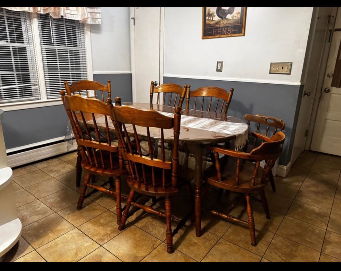 Kitchen Table With 6 Chair