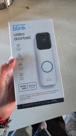 Brand New Blink Video Doorbell – White – Sealed