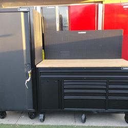 Husky tool 2024 box side locker