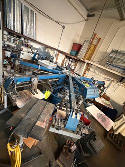 Screen printing automatic machine