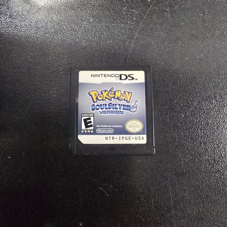 Pokemon Soul Silver Authentic Cartridge