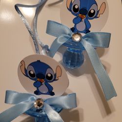 Stitch Baby Shower Pacifier Guest Favors Necklaces