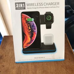 New Wireless Charger 3 In 1