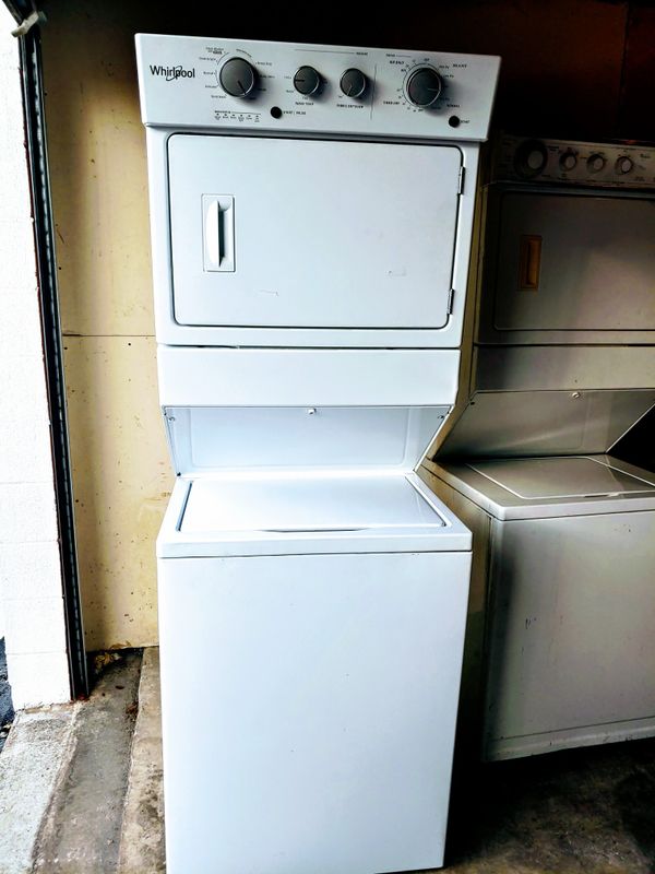 New Whirlpool Washer Dryer Laundry Stackable Combo Unit for Sale in