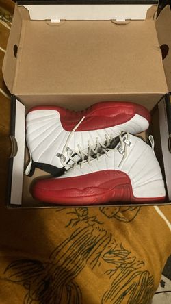 Jordan’s 12 Retro Cherry size 5.5y