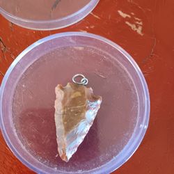 Stone Arrow Necklace Charm