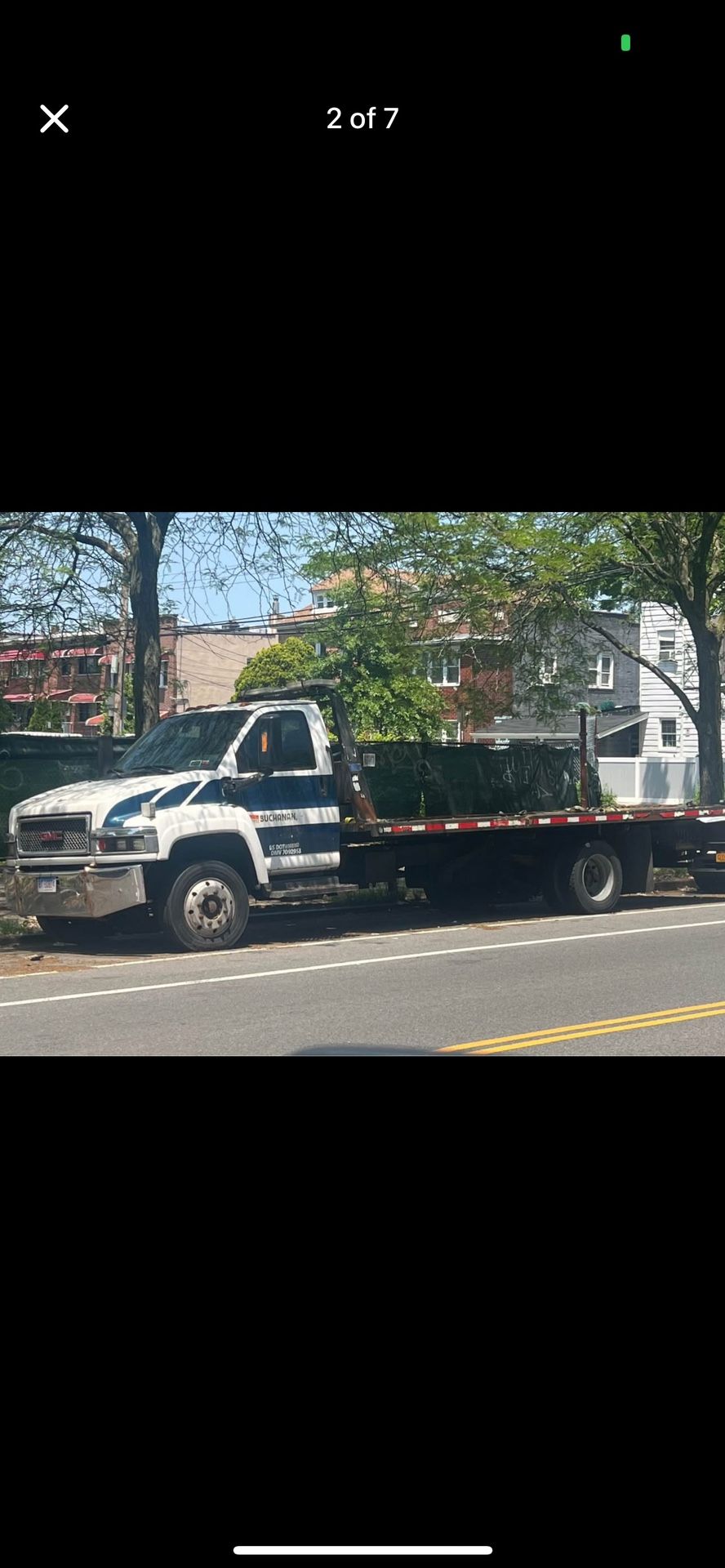 GMC Flatbed Tow Truck C5500