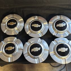 Chevy factory center caps