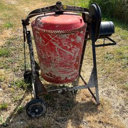 Electric Cement Mixer