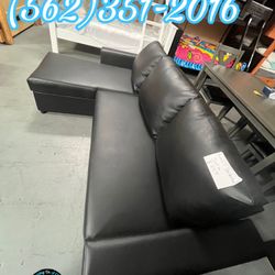 Black Leather Recliner Couch Storage New Bonito 
