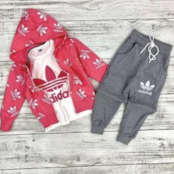Lil Girls Adidas Set
