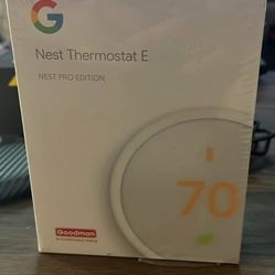 Nest Thermostat E Programmable Smart Thermostat