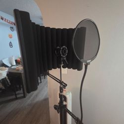 Recording stand with reflexion filter & stedman pro screen xl metal pop filter
